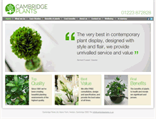 Tablet Screenshot of cambplant.co.uk